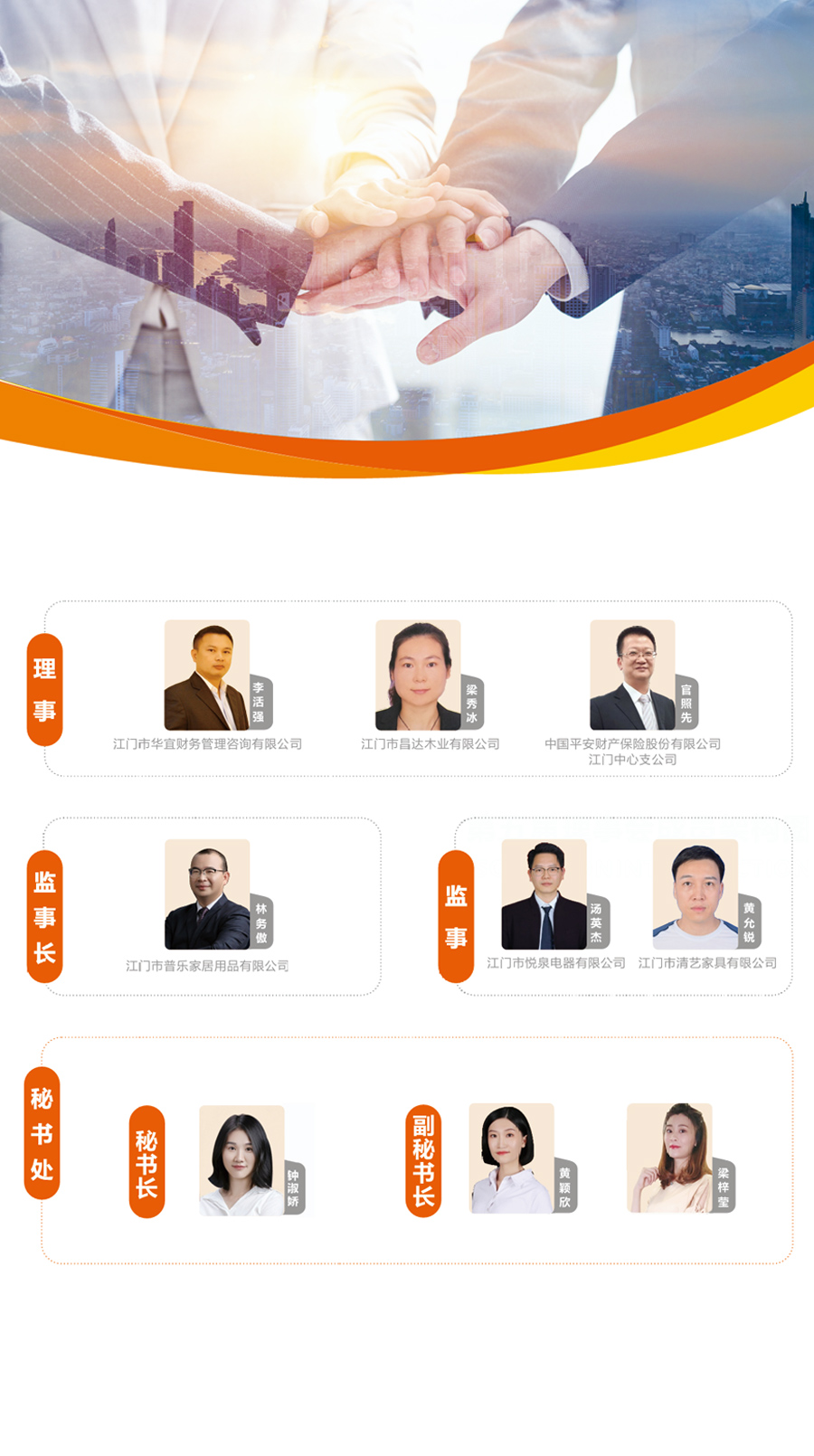 現屆理事會成員名單